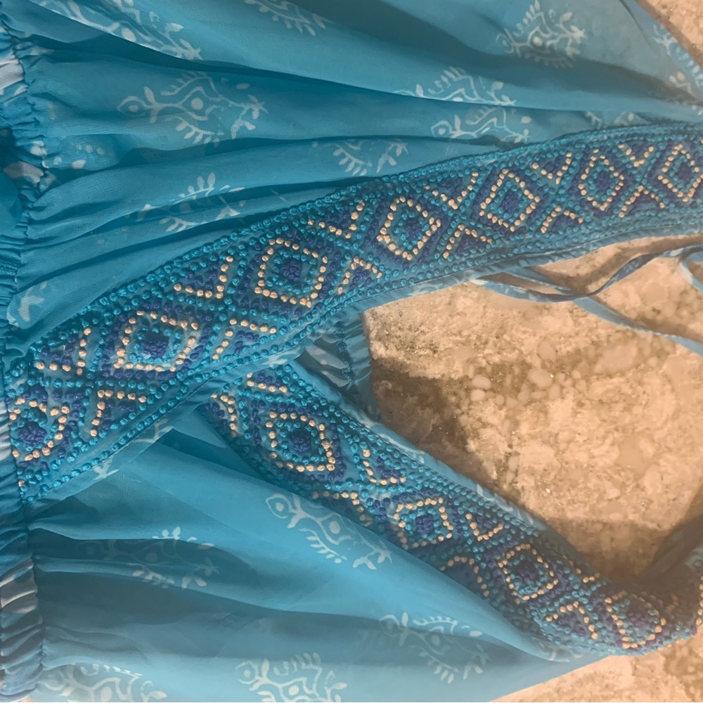 BRAND NEW RAMY BROOK BEADED ROMPER